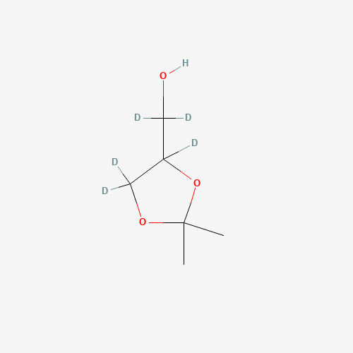 (R,S)-2,2-Dimethyl-1,3-dioxolane-4-methanol-d5 (CAS: 74300-14-4) - Related Chemical Product
