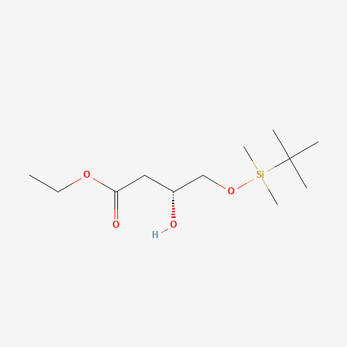 (3R)-4-[[(1,1-Dimethylethyl)dimethylsilyl]oxy]-3-hydroxy-butanoic Acid Ethyl Ester (CAS: 188635-30-5) - Related Chemical Product
