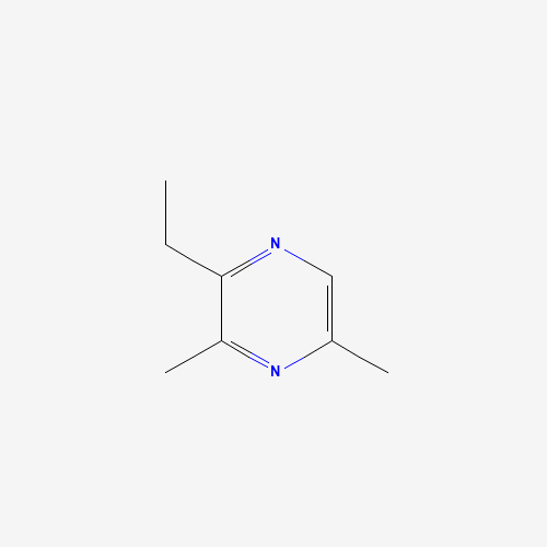 3,5-Dimethyl-2-ethylpyrazine (CAS: 13925-07-0) - Chemical Structure and Molecular Formula 