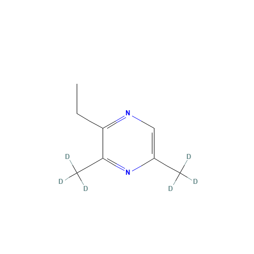 3,5-Dimethyl-2-ethylpyrazine-d6 (CAS: 1189720-18-0) - Related Chemical Product