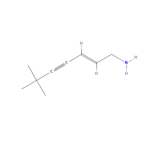 (E)-6,6-Dimethyl-2-hept-1-en-4-yn-1-amine (CAS: 123926-47-6) - Related Chemical Product