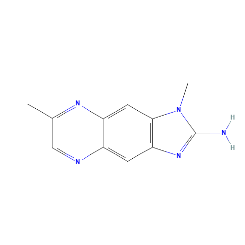 1,7-Dimethyl-1H-imidazo[4,5-g]quinoxalin-2-amine (CAS: 934333-16-1) - Related Chemical Product