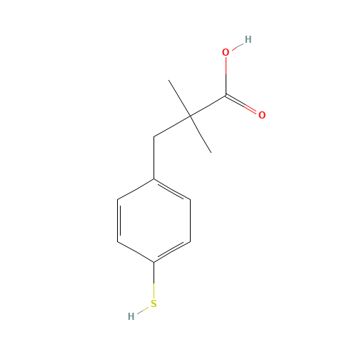 2,2-Dimethyl-3-(4-mercaptophenyl)propionic Acid (CAS: 887354-80-5) - Related Chemical Product