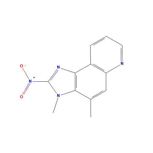 3,4-Dimethyl-2-nitro-3H-imidazo[4,5-f]quinoline (CAS: 132461-40-6) - Related Chemical Product
