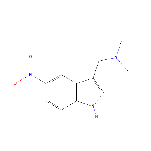 N,N-Dimethyl-5-nitrotryptamine (CAS: 3414-64-0) - Related Chemical Product
