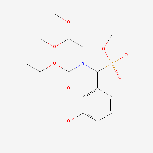 2,2-Dimethoxyethyl[(dimethoxyphosphinyl)(3-methoxyphenyl)methyl]carbamic Acid Ethyl Ester (CAS: 344578-06-9) - Related Chemical Product