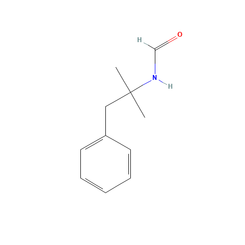 a,a-Dimethylphenethylformamide (CAS: 52117-13-2) - Chemical Structure and Molecular Formula 