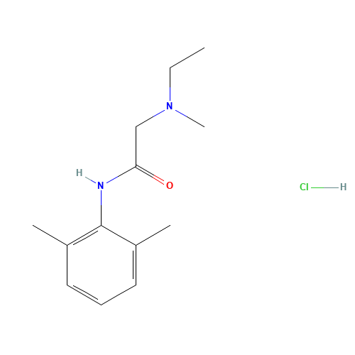 N-(2,6-Dimethylphenyl)-2-(ethylmethylamino)acetamide (CAS: 50295-20-0) - Related Chemical Product