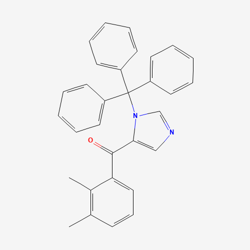 (2,3-Dimethylphenyl)[1-(trityl)-1H-imidazol-4-yl]methanone (CAS: 176721-02-1) - Related Chemical Product