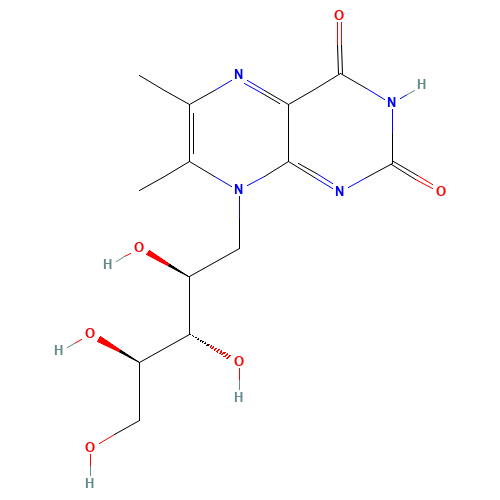 6,7-Dimethylribityl Lumazine (CAS: 2535-20-8) - Related Chemical Product