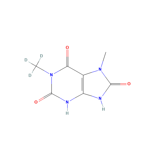 1,7-Dimethyluric Acid-d3 (CAS: 1189713-08-3) - Related Chemical Product