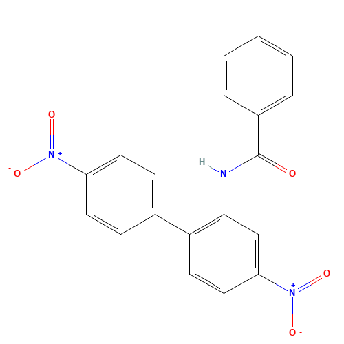 N-(4,4'-Dinitro-biphenyl-2-yl)-benzamide (CAS: 84682-33-7) - Related Chemical Product