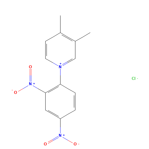 1-(2,4-Dinitrophenyl)-3,4-dimethyl-pyridinium Chloride (CAS: 80253-79-8) - Related Chemical Product