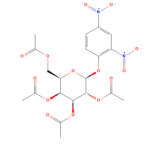 2,4-Dinitrophenyl b-D-Galactoside Tetraacetate (CAS: 25775-99-9) - Related Chemical Product