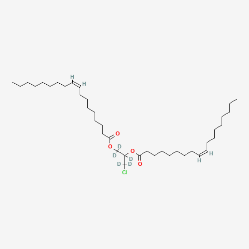 rac 1,2-Dioleoyl-3-chloropropanediol-d5 (CAS: 1246833-00-0) - Related Chemical Product