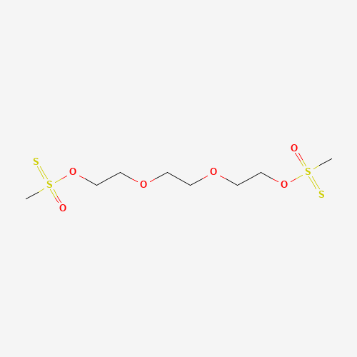 3,6-Dioxaoctane-1,8-diyl Bismethanethiosulfonate (CAS: 212262-04-9) - Chemical Structure and Molecular Formula 