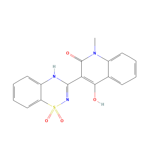 3-(1,1-Dioxido-2H-1,2,4-benzothiadiazin-3-yl)-4-hydroxy-1-methyl-2(1H)-quinolinone (CAS: 303776-75-2) - Related Chemical Product