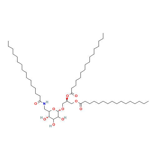 1,2-Dipalmitoyl-3-(N-palmitoyl-6'-amino-6'-deoxy-a-D-glucosyl)-sn-glycerol (CAS: 843651-89-8) - Related Chemical Product