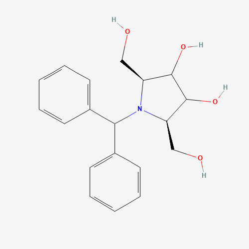 N-Diphenylmethyl 2,5-Anhydro-2,5-imino-D-glucitol (CAS: 132198-31-3) - Related Chemical Product