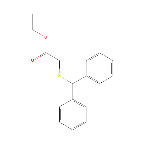 [(Diphenylmethyl)thio]acetic Acid Ethyl Ester (CAS: 63547-23-9) - Related Chemical Product
