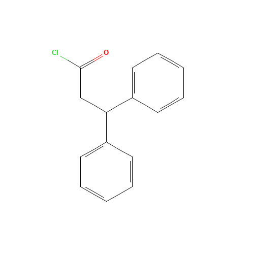 3,3-Diphenylpropionyl Chloride (CAS: 37089-77-3) - Related Chemical Product