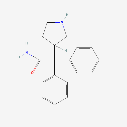 a,a-Diphenyl-3-pyrrolidineacetamide (CAS: 103887-32-7) - Related Chemical Product