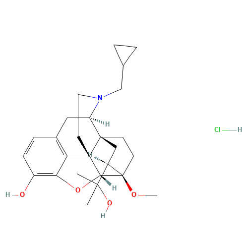 Diprenorphine Hydrochloride (CAS: 16808-86-9) - Chemical Structure and Molecular Formula 