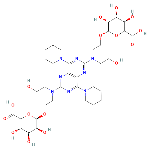 Dipyridamole Di-O-b-D-glucuronide (CAS: 107136-95-8) - Related Chemical Product