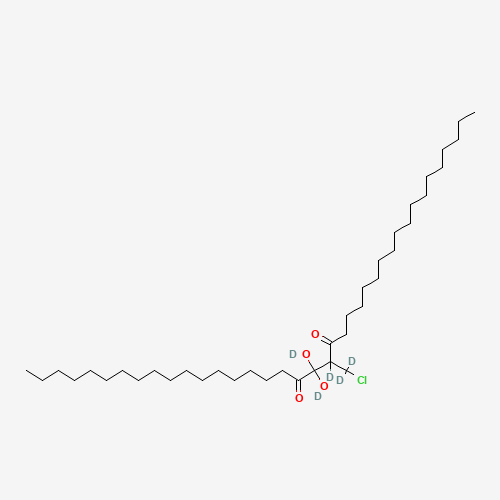 rac-1,2-Distearoyl-3-chloropropanediol-d5 (CAS: 1246818-85-8) - Related Chemical Product