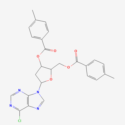 3,5-O-Ditoluoyl 6-Chloropurine-9-b-D-deoxyriboside (CAS: 91713-46-1) - Related Chemical Product