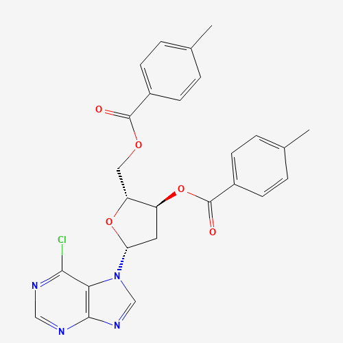 3,5-O-Ditoluoyl 6-Chloropurine-7-b-D-deoxyriboside (CAS: 91713-51-8) - Related Chemical Product