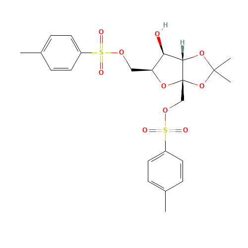 1,6-Di-O-tosyl-2,3-O-isopropylidene-a-L-sorbofuranose (CAS: 2484-55-1) - Related Chemical Product