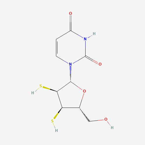 2',3'-Dithiouridine (CAS: 156592-92-6) - Chemical Structure and Molecular Formula 