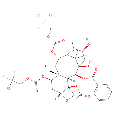 7,10-Di-O-trichloroethoxycarbonyl-10-deacetyl Baccatin III (CAS: 95603-44-4) - Related Chemical Product