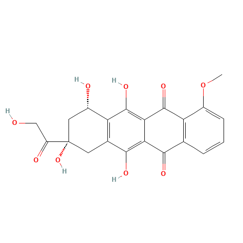 Doxorubicinone (CAS: 24385-10-2) - Chemical Structure and Molecular Formula 