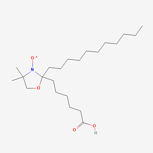 7-Doxyl Stearic Acid (CAS: 40951-82-4) - Chemical Structure and Molecular Formula 
