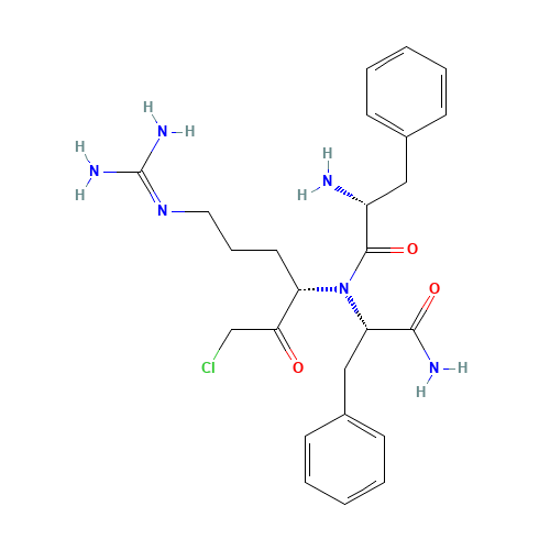 D-Phe-Phe-Arg Chloromethylketone Trifluoroacetate Salt (CAS: 74392-49-7) - Related Chemical Product