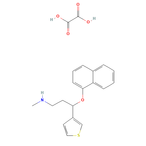 rac Duloxetine 3-Thiophene Isomer Oxalate (CAS: 116817-28-8) - Related Chemical Product