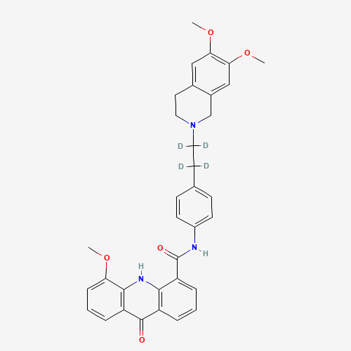 Elacridar-d4 (Major) (CAS: 1189481-51-3) - Related Chemical Product