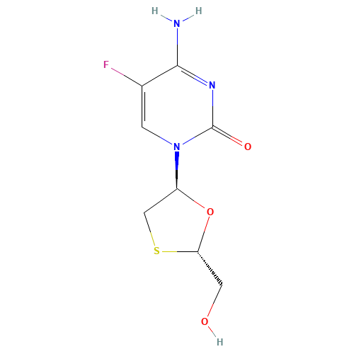 2-epi-(-)-Emtricitabine (CAS: 145416-34-8) - Related Chemical Product