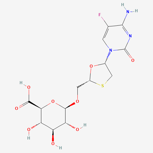 (-)-Emtricitabine O-b-D-Glucuronide (CAS: 152128-78-4) - Related Chemical Product