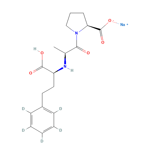 Enalaprilat-d5 Sodium Salt (CAS: 1356922-29-6) - Related Chemical Product