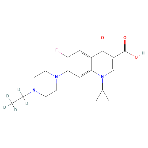 Enrofloxacin-d5 (CAS: 1173021-92-5) - Related Chemical Product