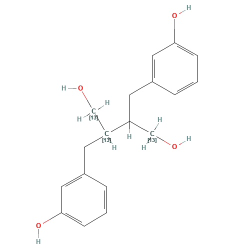 rac Enterodiol-13C3 (CAS: 918502-74-6) - Related Chemical Product