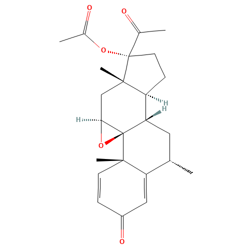(9b,11b)-Epoxy Fluorometholone Acetate (CAS: 83873-17-0) - Related Chemical Product