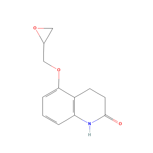 5-(2,3-Epoxypropoxy)-3,4-dihydrocarbostyril (CAS: 51781-14-7) - Related Chemical Product
