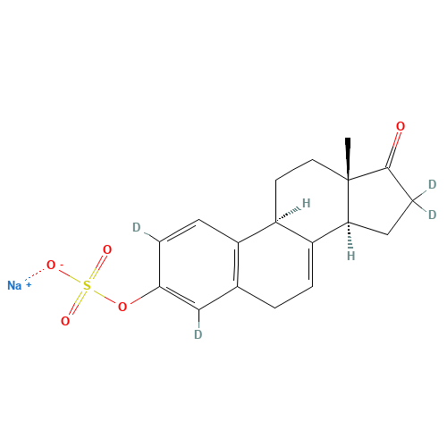 Equilin 3-Sulfate-d4 Sodium Salt (stabilized with TRIS, 50% w/w) (CAS: 285979-81-9) - Related Chemical Product