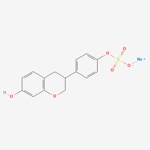 (R,S)-Equol 4'-Sulfate Sodium Salt (CAS: 1189685-28-6) - Related Chemical Product