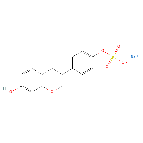 (R,S)-Equol 4'-Sulfate Sodium Salt (CAS: 1189685-28-6) - Related Chemical Product