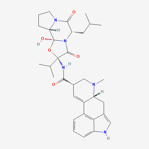 a-Ergocryptinine (CAS: 511-10-4) - Chemical Structure and Molecular Formula 